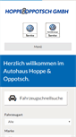 Mobile Screenshot of hoppe-oppotsch.de